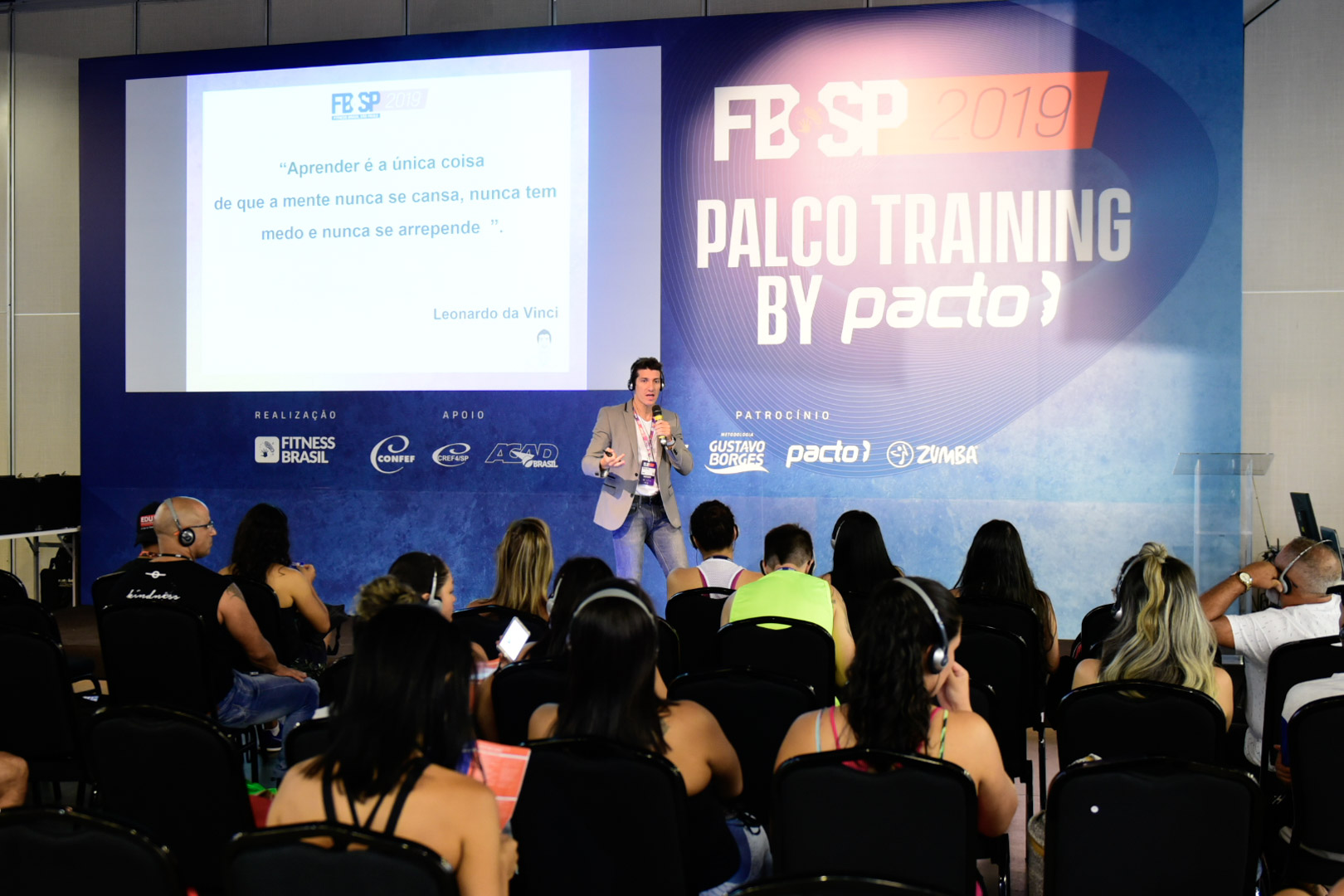 Aprender nunca cansa · Fitness Brasil SP · 2019