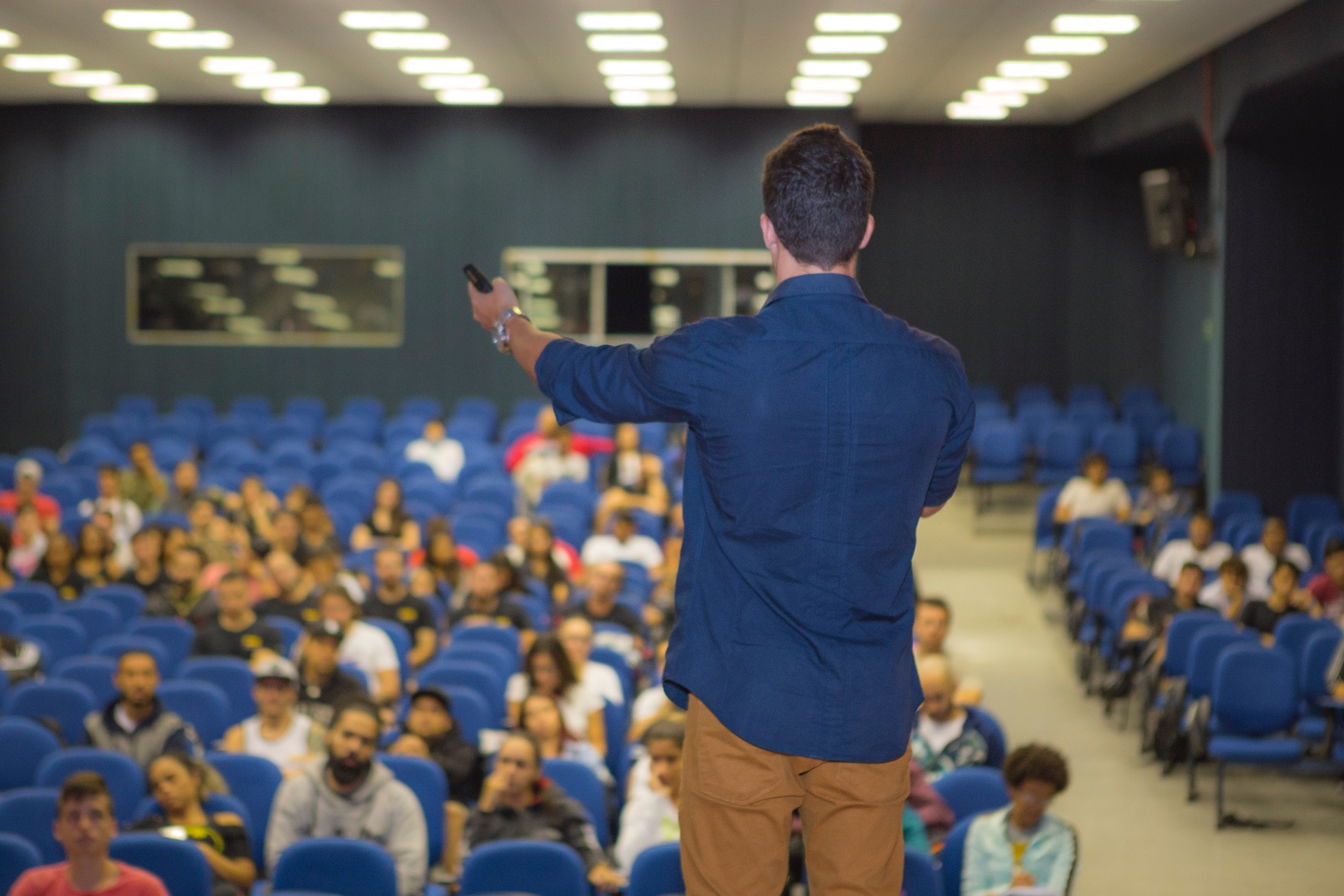 Auditório lotado · UNIP